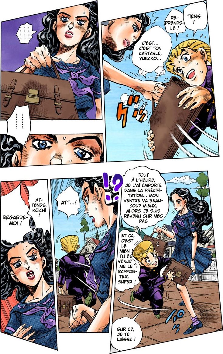 Read Diamond is Unbreakable _ JoJo's Bizarre Adventure Partie 4 (Couleurs) FR Manga Online