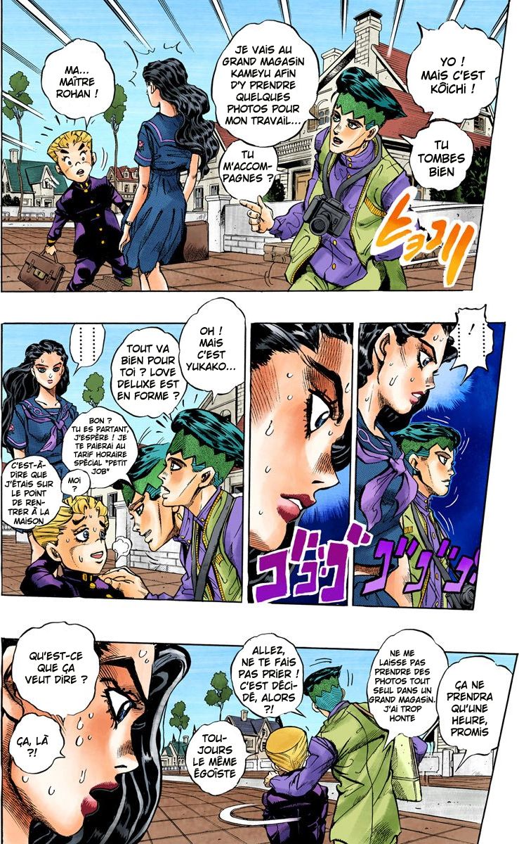Read Diamond is Unbreakable _ JoJo's Bizarre Adventure Partie 4 (Couleurs) FR Manga Online