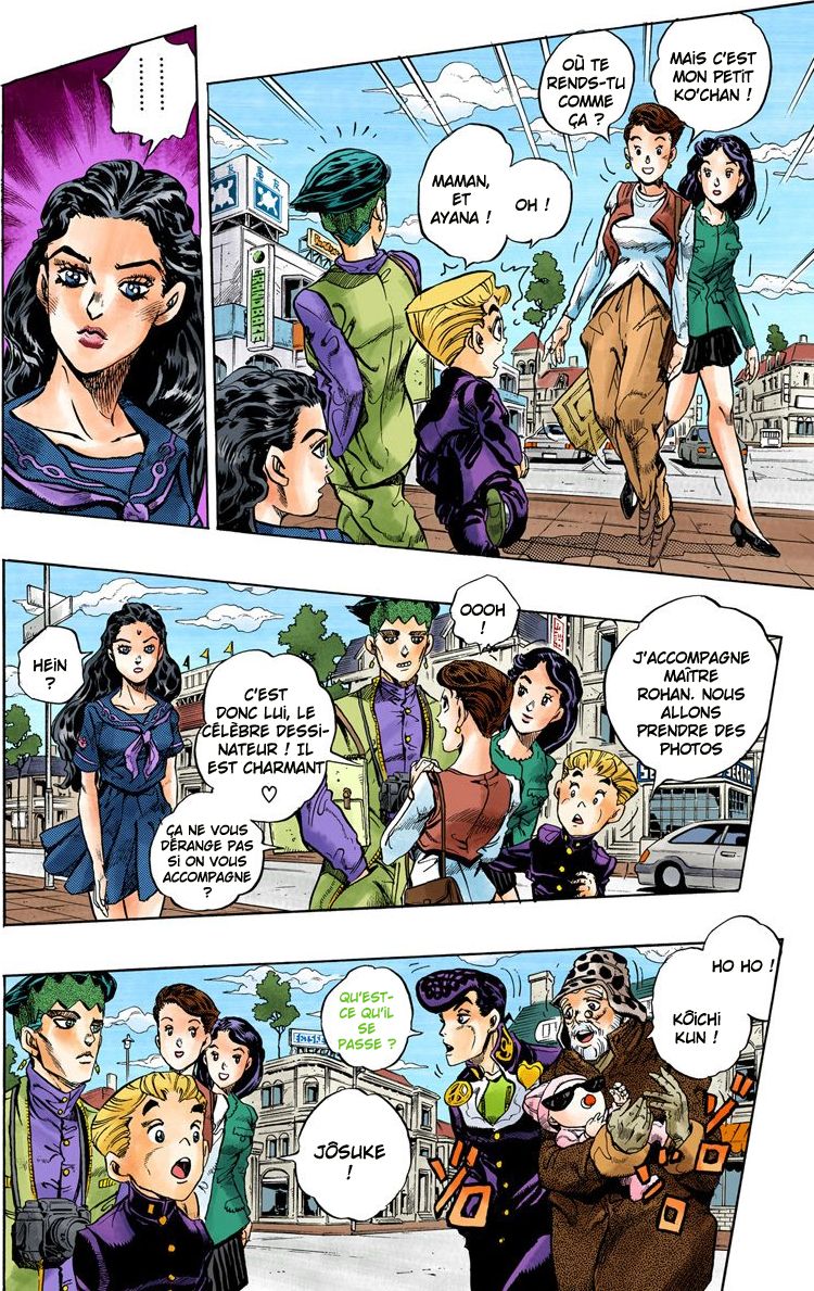 Read Diamond is Unbreakable _ JoJo's Bizarre Adventure Partie 4 (Couleurs) FR Manga Online