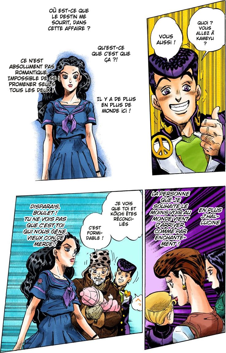 Read Diamond is Unbreakable _ JoJo's Bizarre Adventure Partie 4 (Couleurs) FR Manga Online