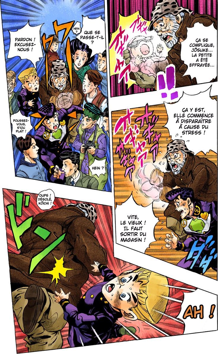 Read Diamond is Unbreakable _ JoJo's Bizarre Adventure Partie 4 (Couleurs) FR Manga Online