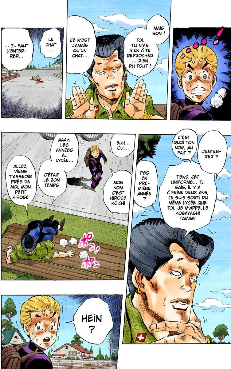 Read Diamond is Unbreakable _ JoJo's Bizarre Adventure Partie 4 (Couleurs) FR Manga Online
