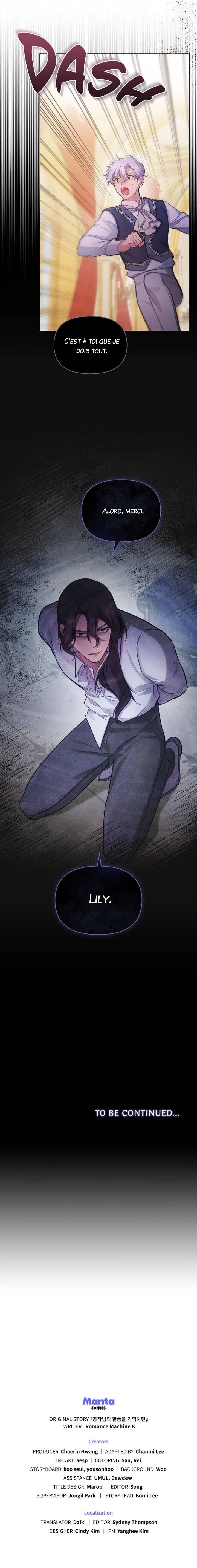 Read Disobey the Duke if You Dare FR Manga Online