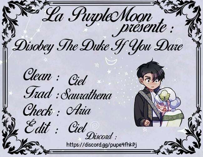 Read Disobey the Duke if You Dare FR Manga Online
