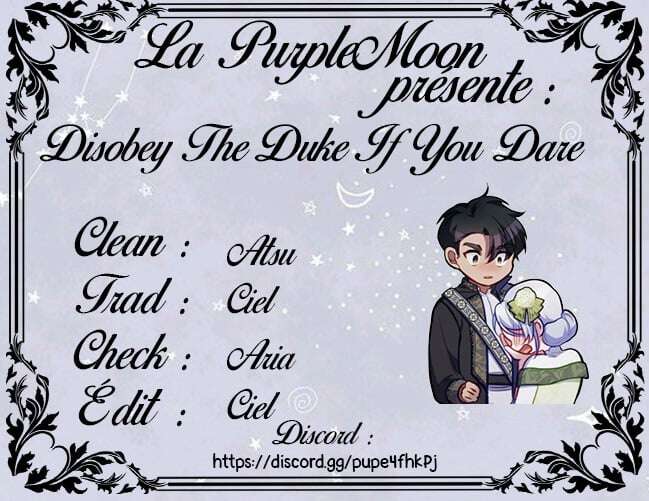 Read Disobey the Duke if You Dare FR Manga Online