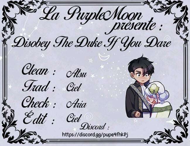 Read Disobey the Duke if You Dare FR Manga Online