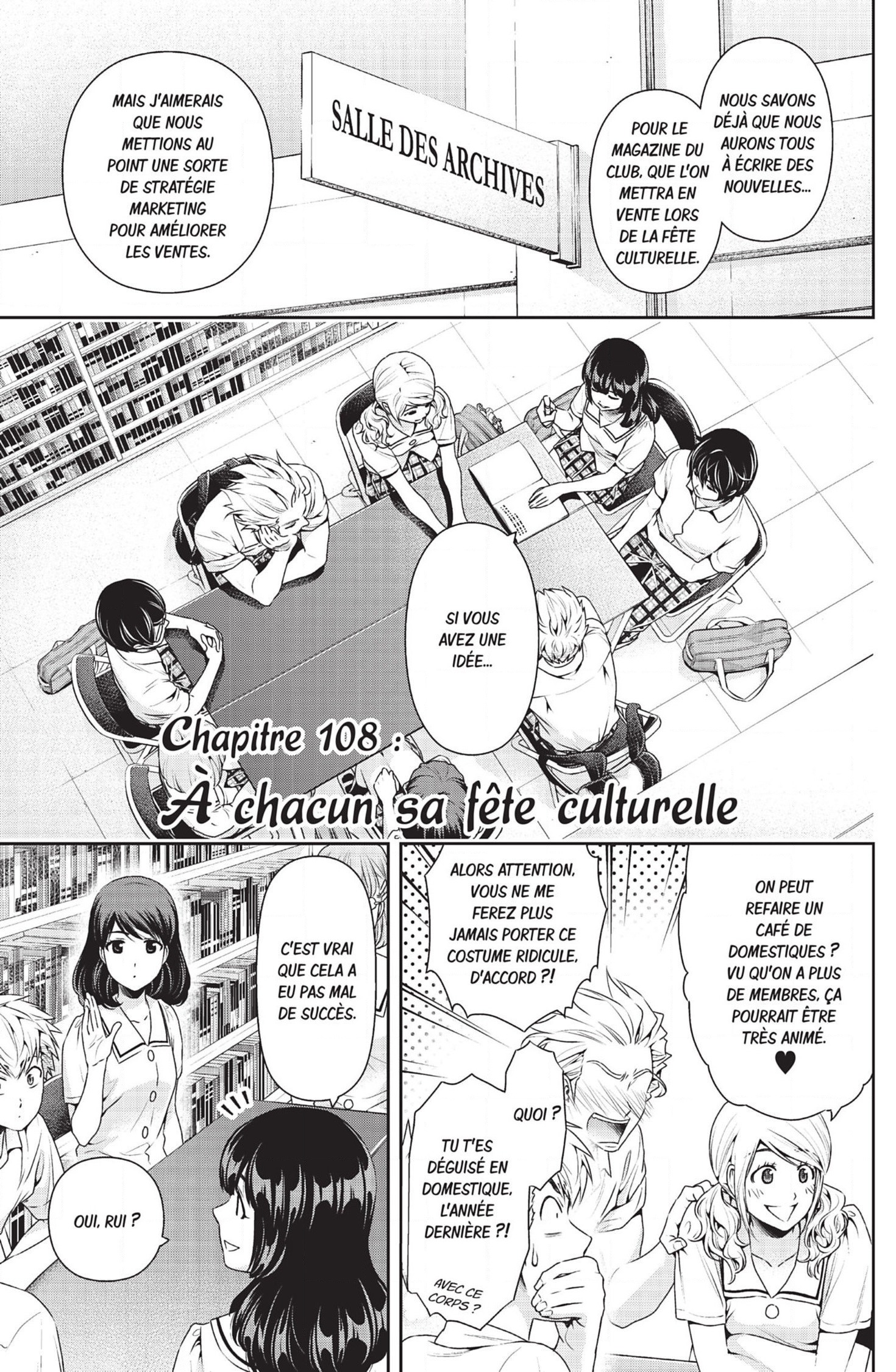Read Domestic Girlfriend FR Manga Online
