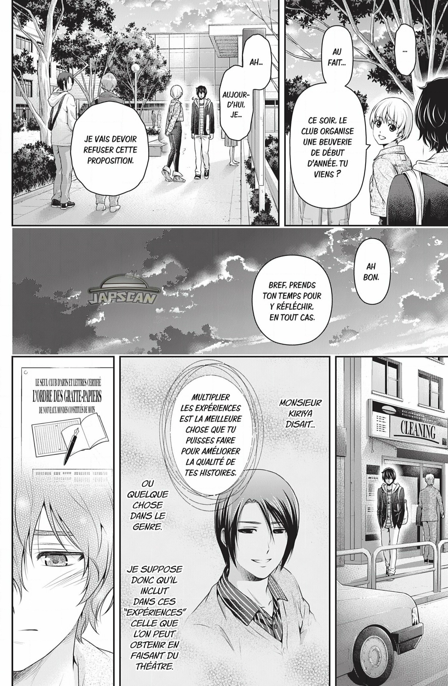 Read Domestic Girlfriend FR Manga Online