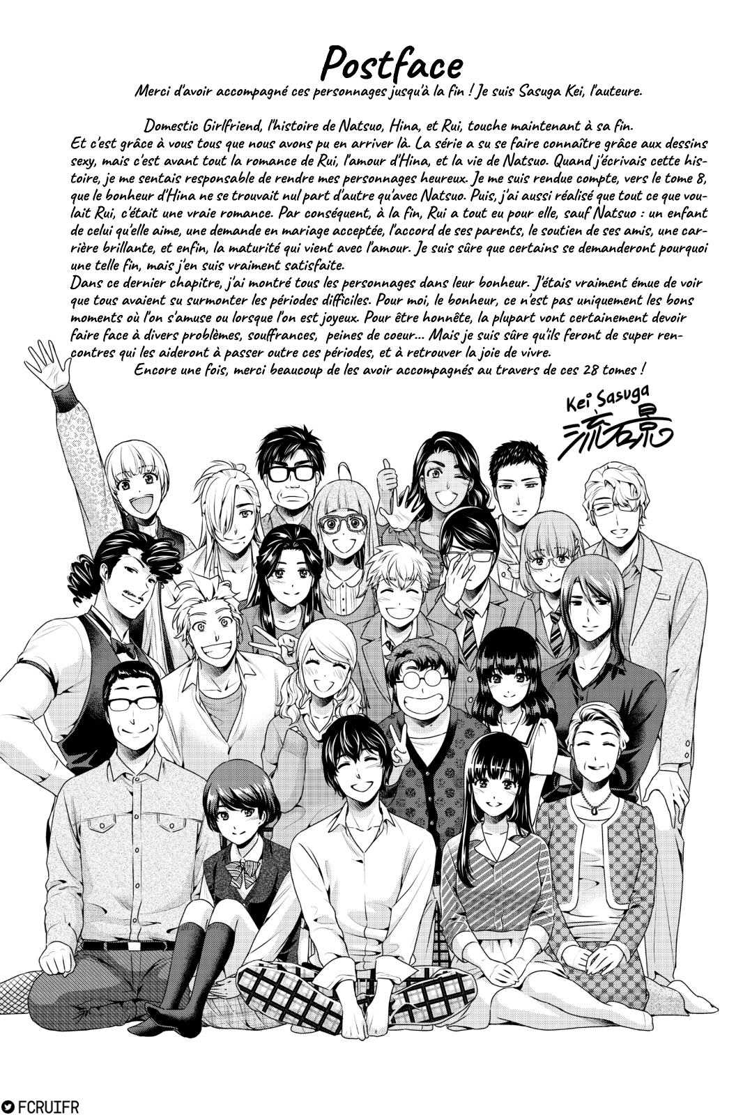 Read Domestic Girlfriend FR Manga Online