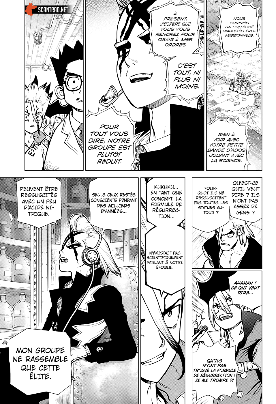 Read Dr. Stone FR Manga Online