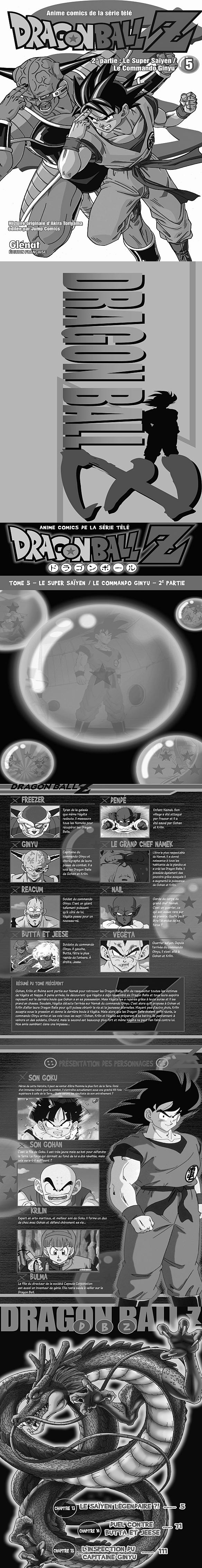 Read Dragon Ball Z FR Manga Online