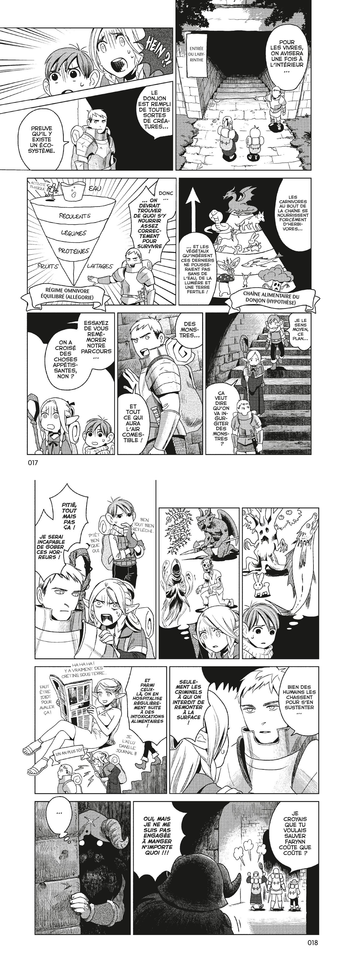 Read Dungeon Meshi FR Manga Online