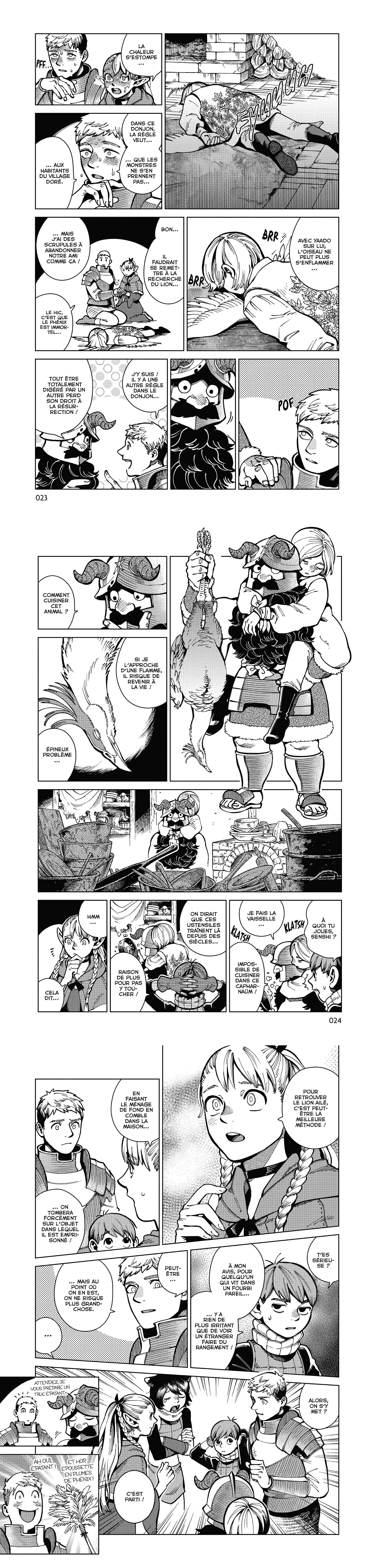 Read Dungeon Meshi FR Manga Online