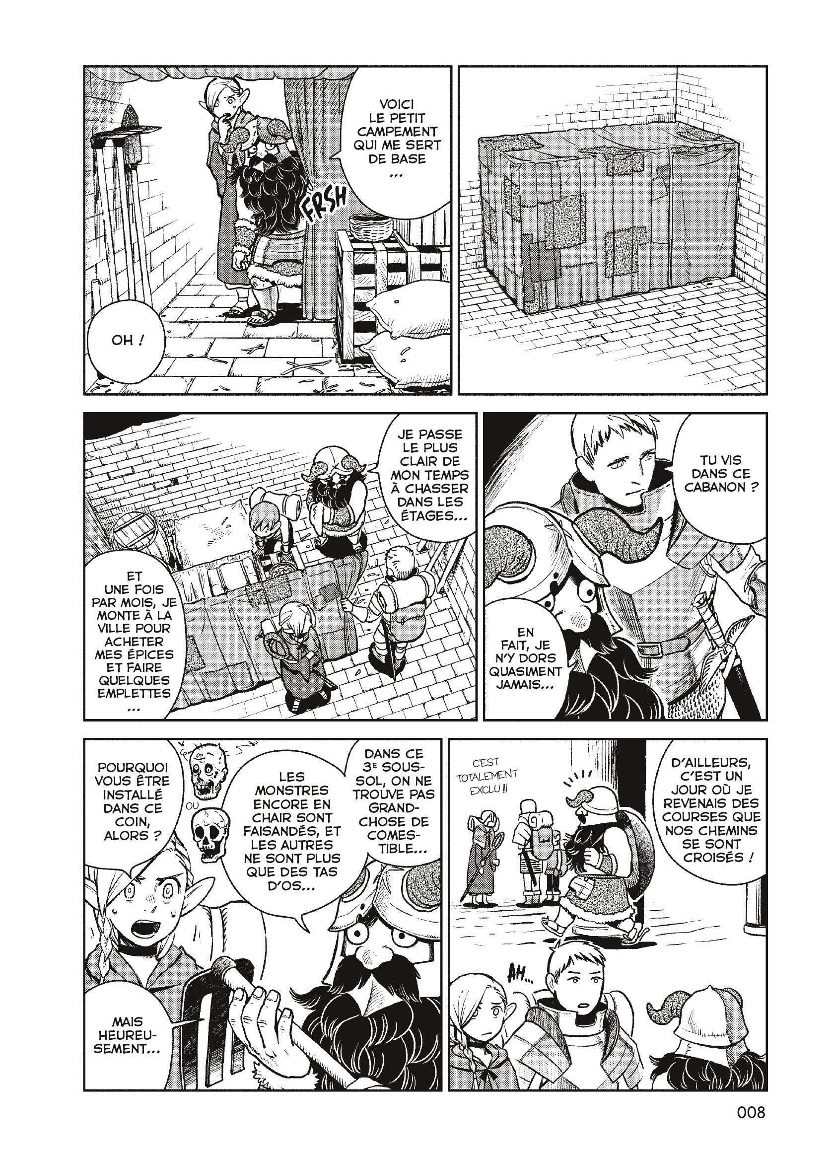 Read Dungeon Meshi FR Manga Online