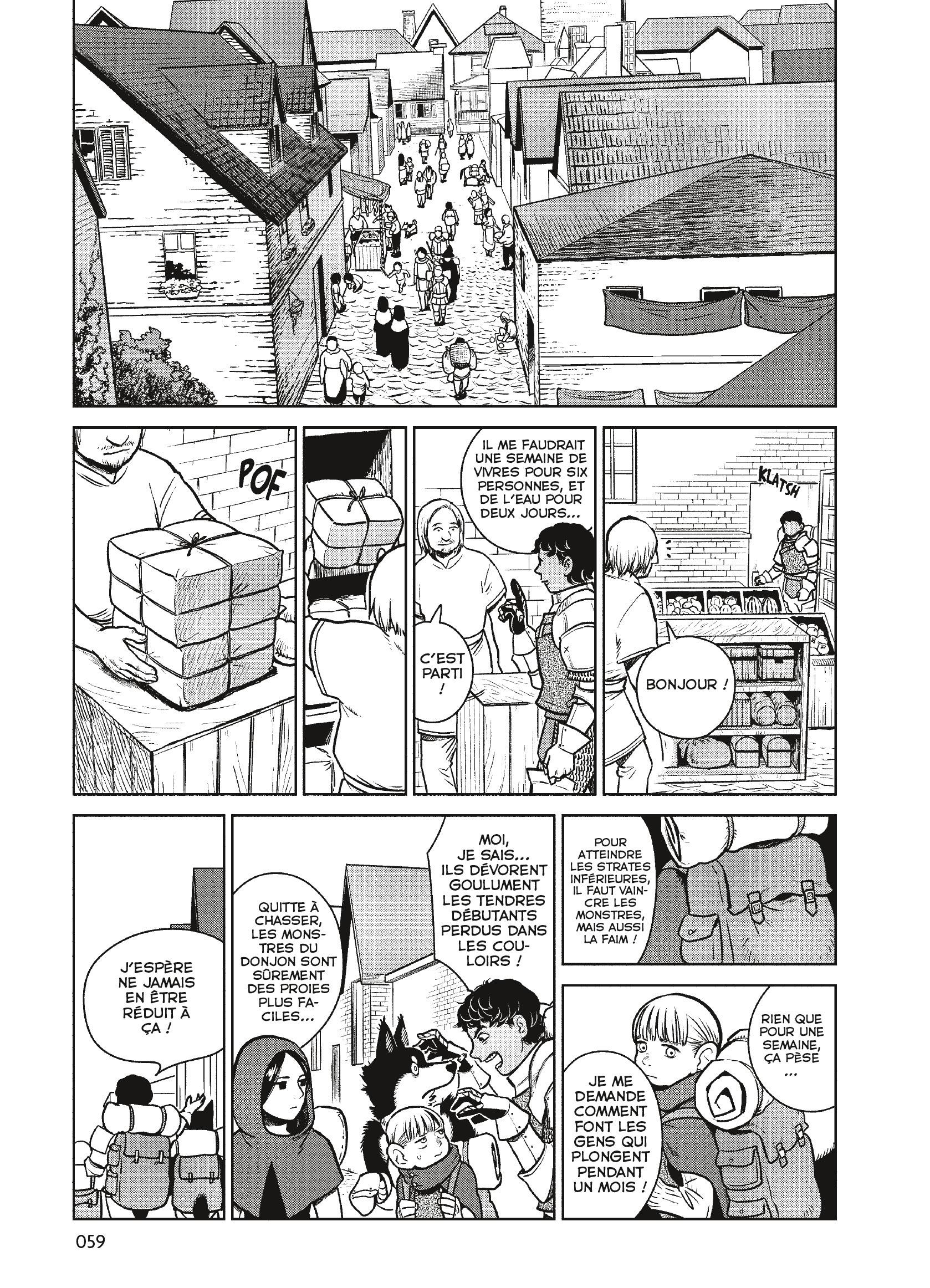 Read Dungeon Meshi FR Manga Online