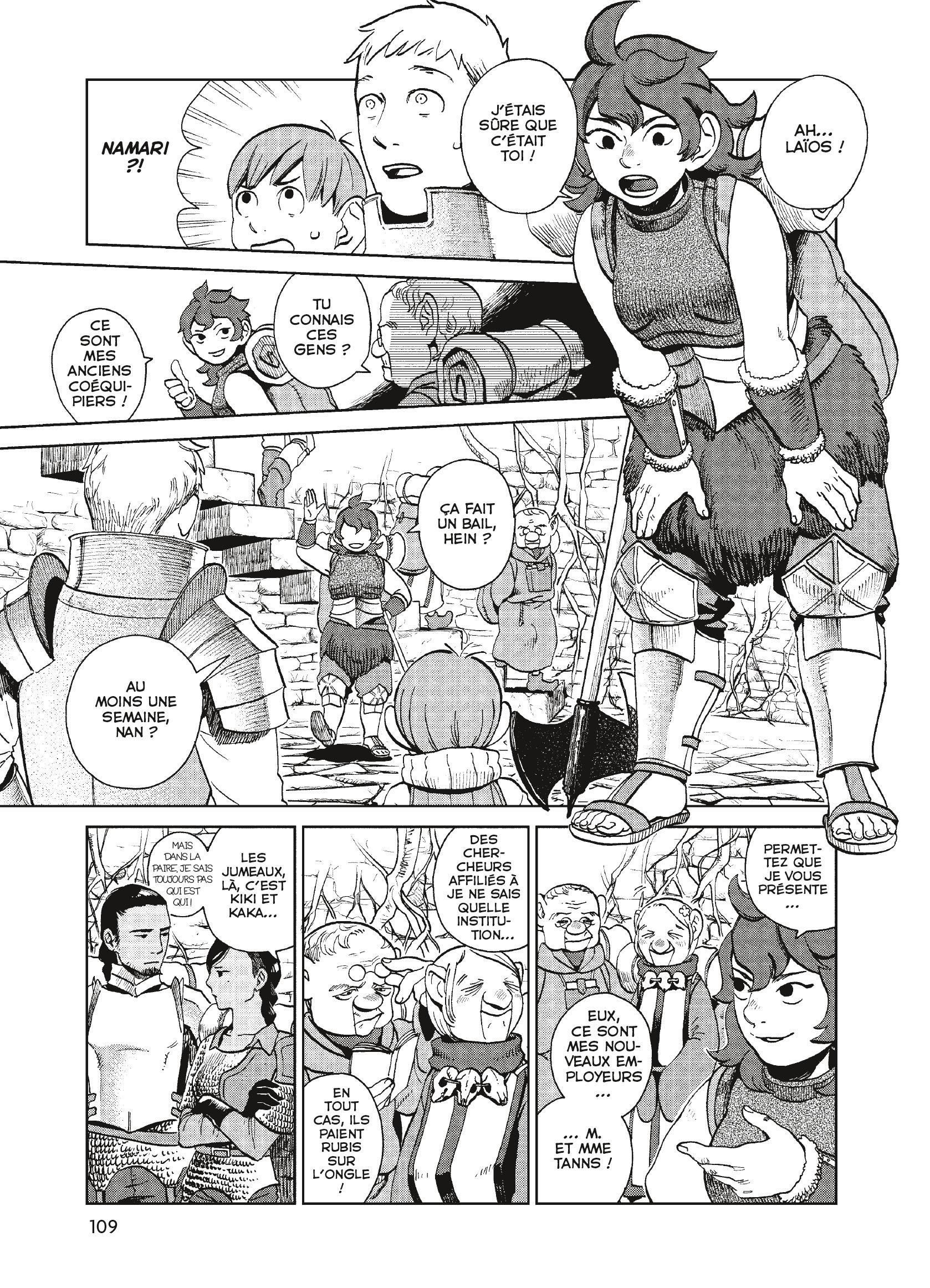 Read Dungeon Meshi FR Manga Online