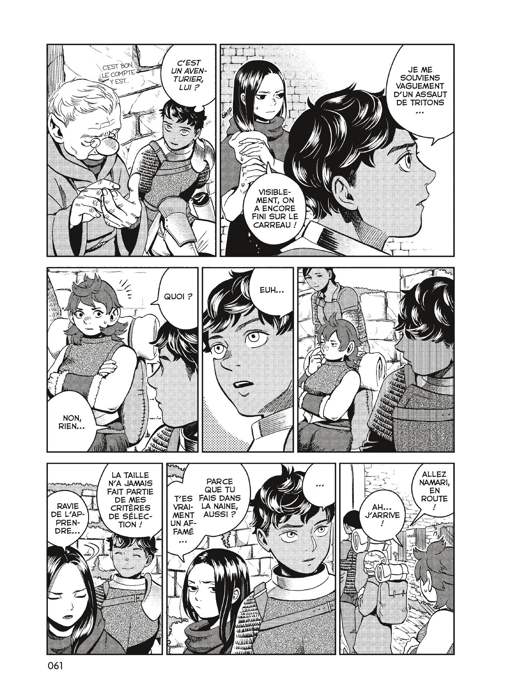 Read Dungeon Meshi FR Manga Online