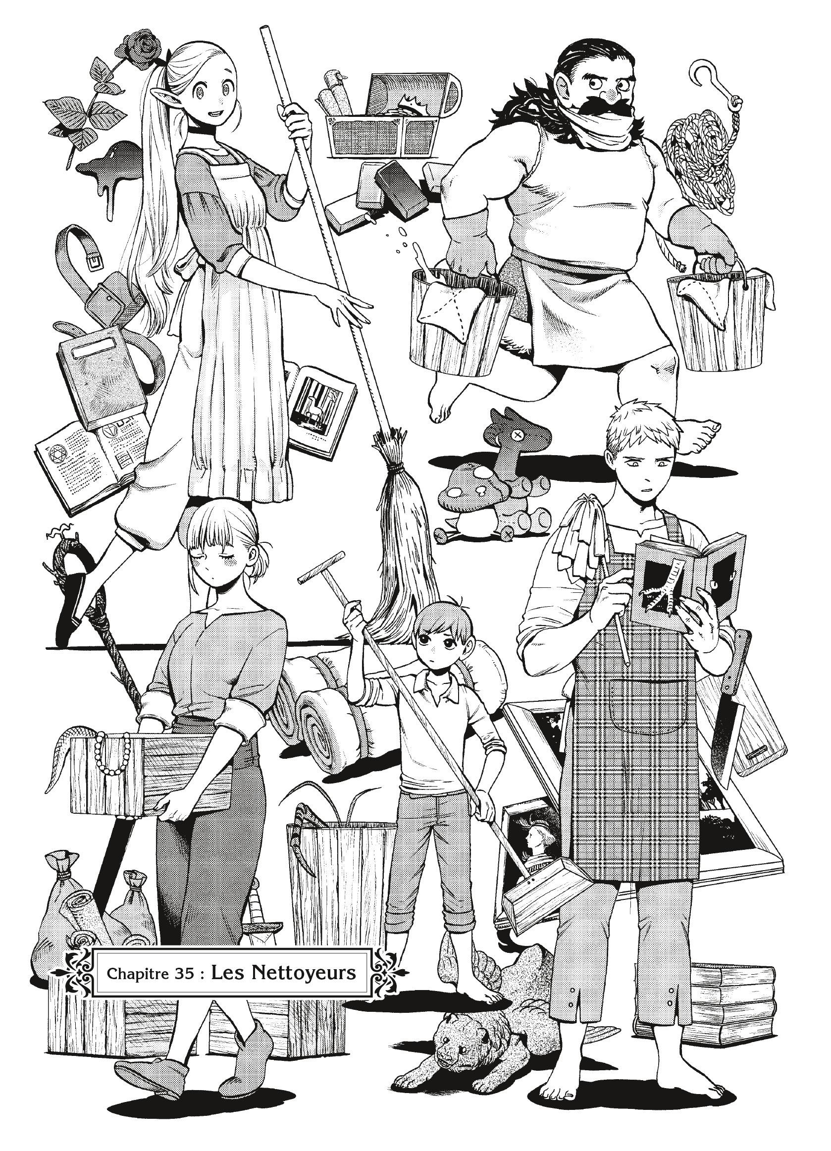 Read Dungeon Meshi FR Manga Online