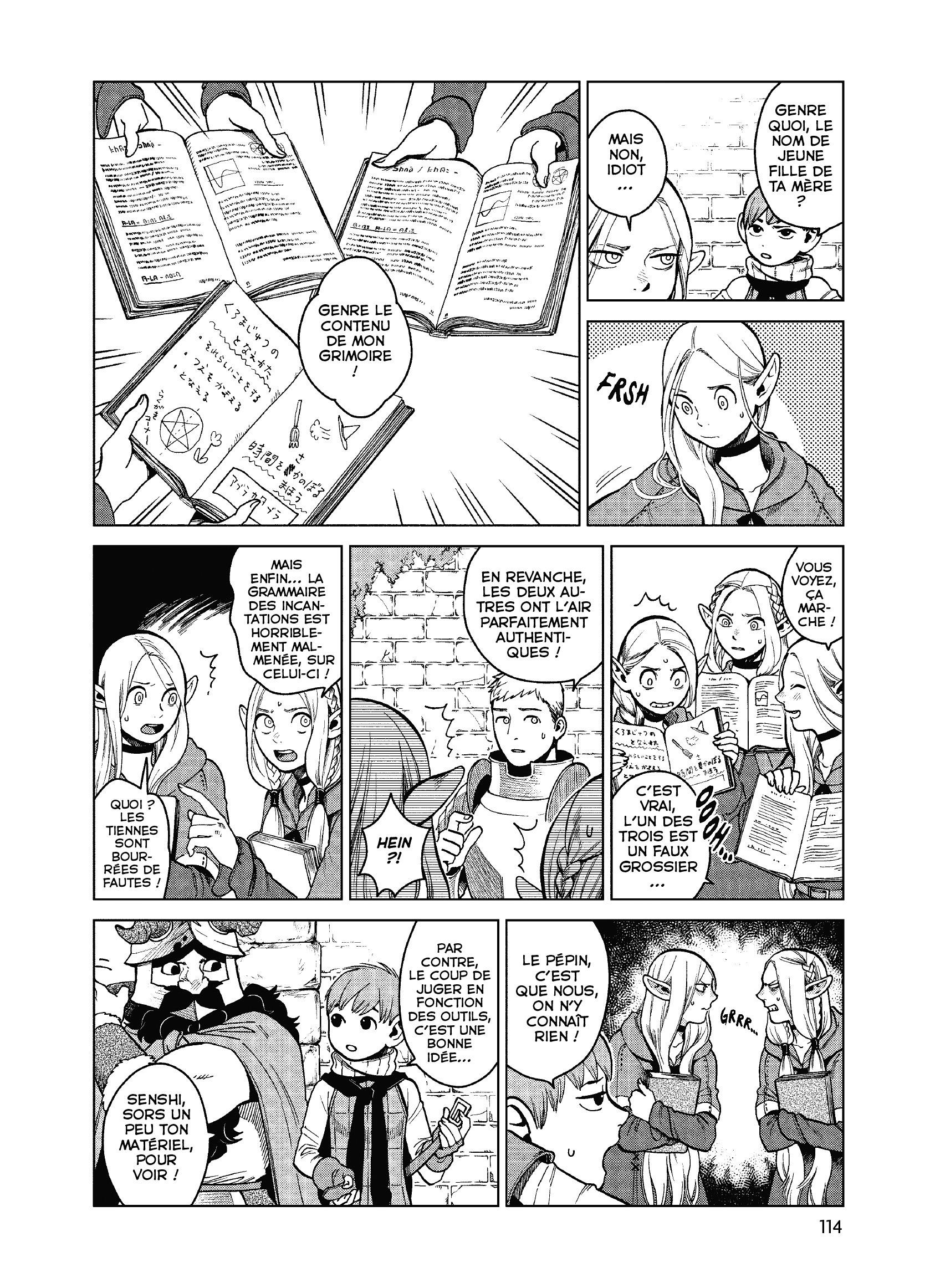 Read Dungeon Meshi FR Manga Online