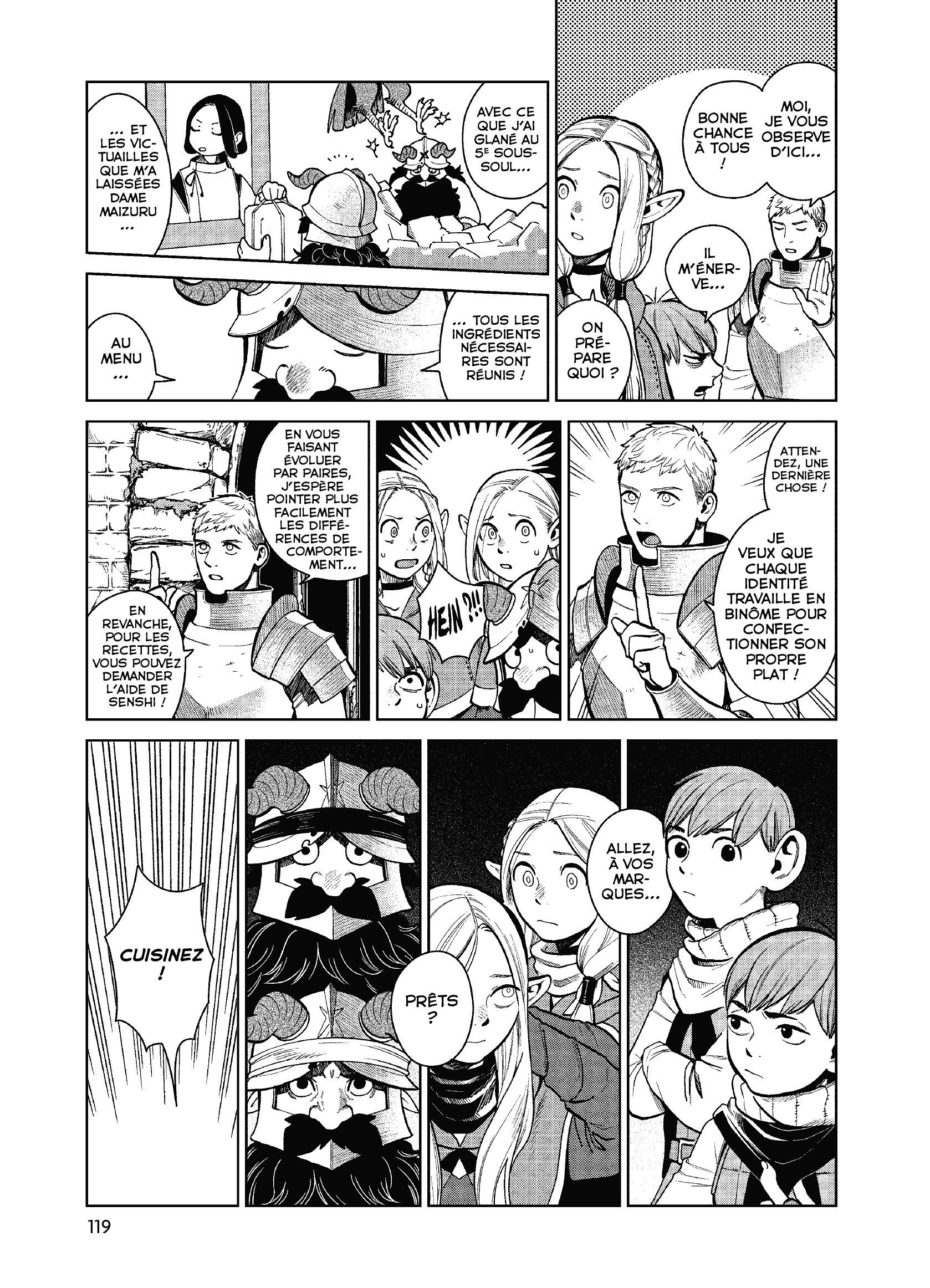 Read Dungeon Meshi FR Manga Online