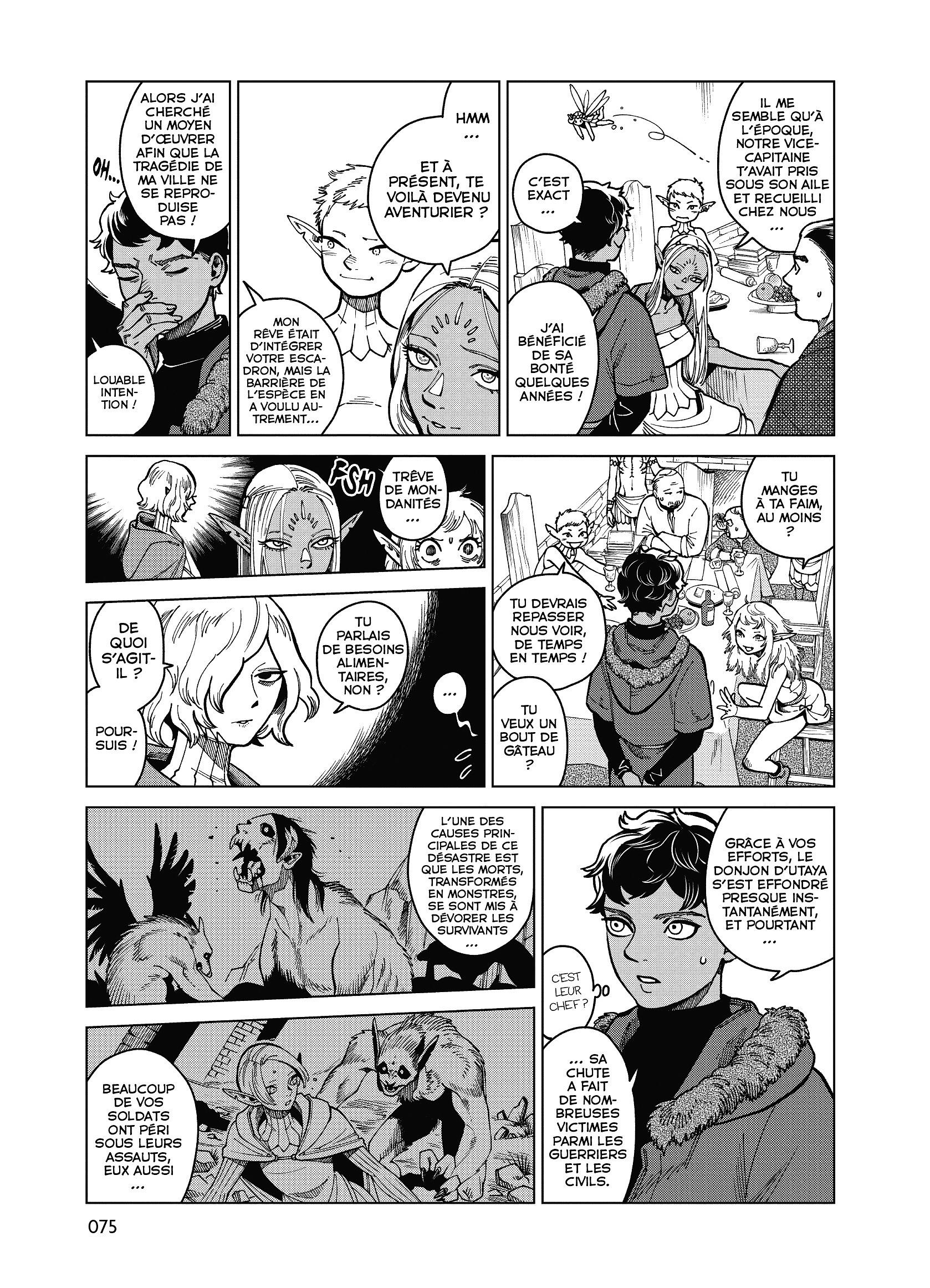 Read Dungeon Meshi FR Manga Online