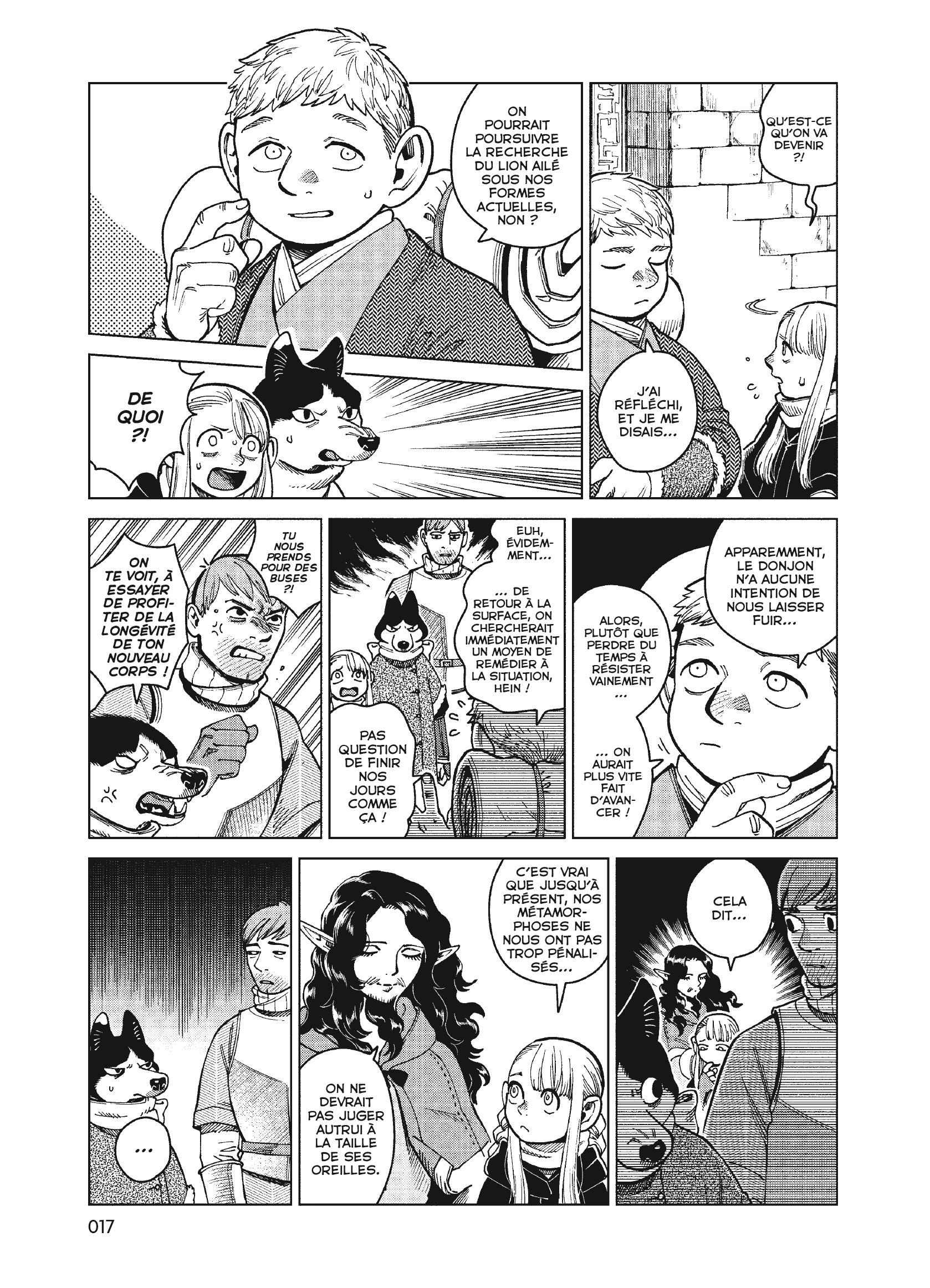 Read Dungeon Meshi FR Manga Online