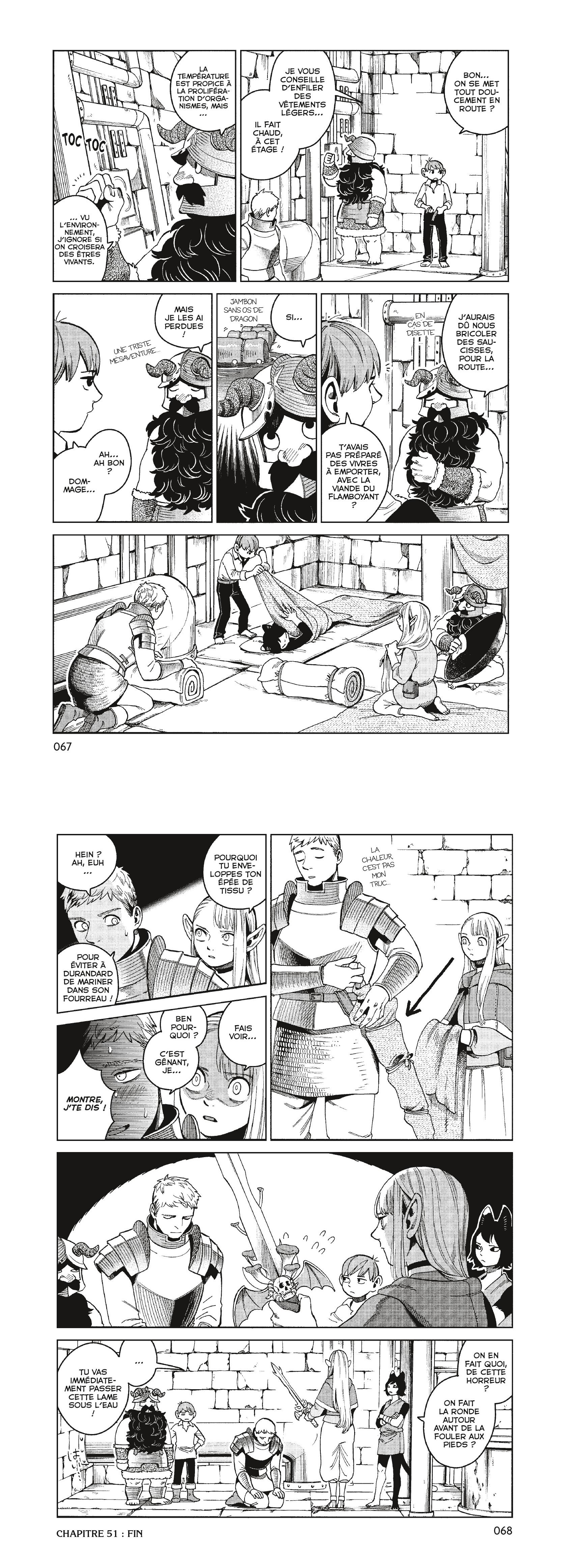 Read Dungeon Meshi FR Manga Online