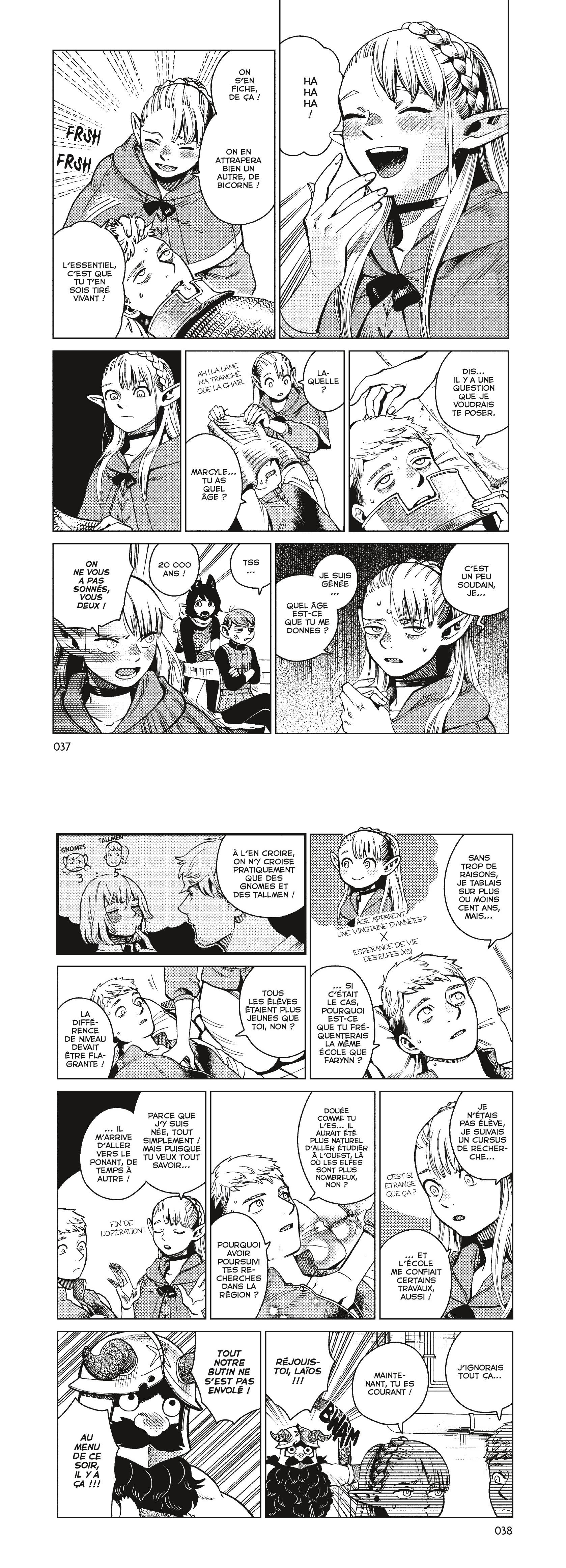 Read Dungeon Meshi FR Manga Online