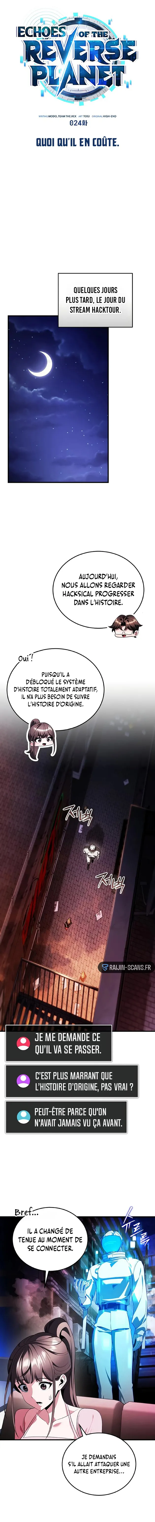 Read Echoes of the Reverse Planet FR Manga Online