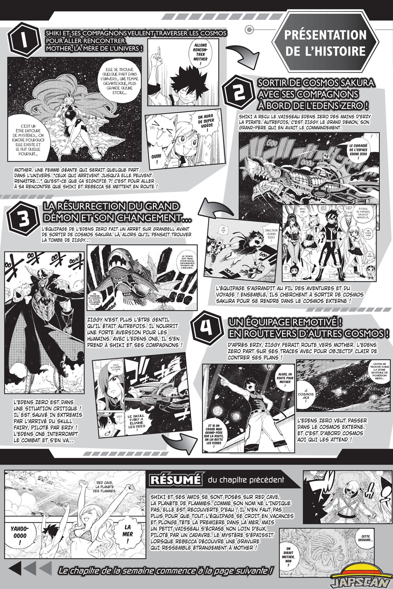 Read Edens Zero FR Manga Online