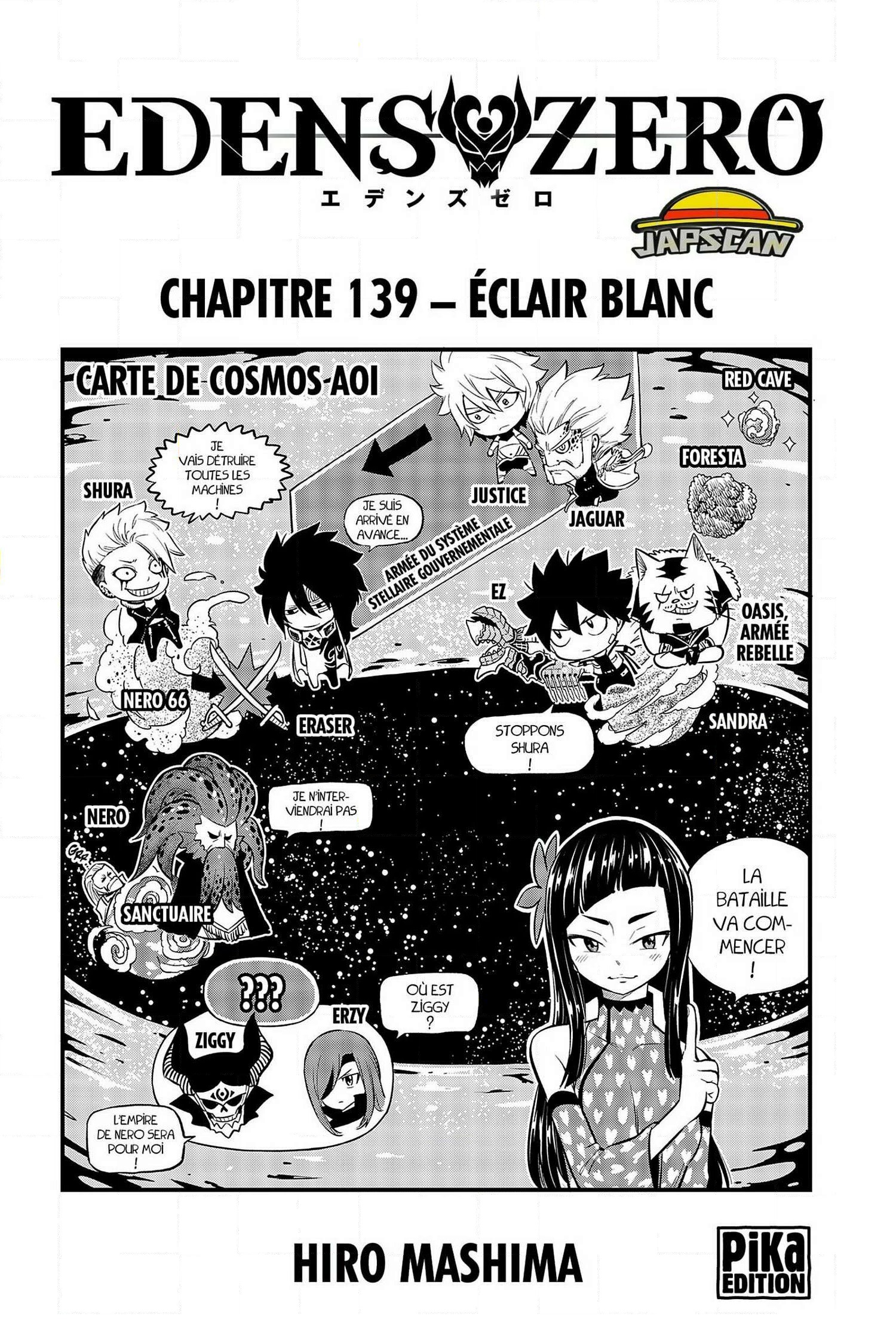 Read Edens Zero FR Manga Online