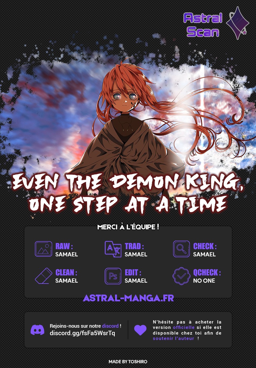 Read Even the Demon King One Step at a Time FR Manga Online