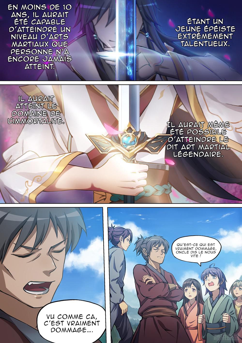 Read Everlasting God of Sword FR Manga Online