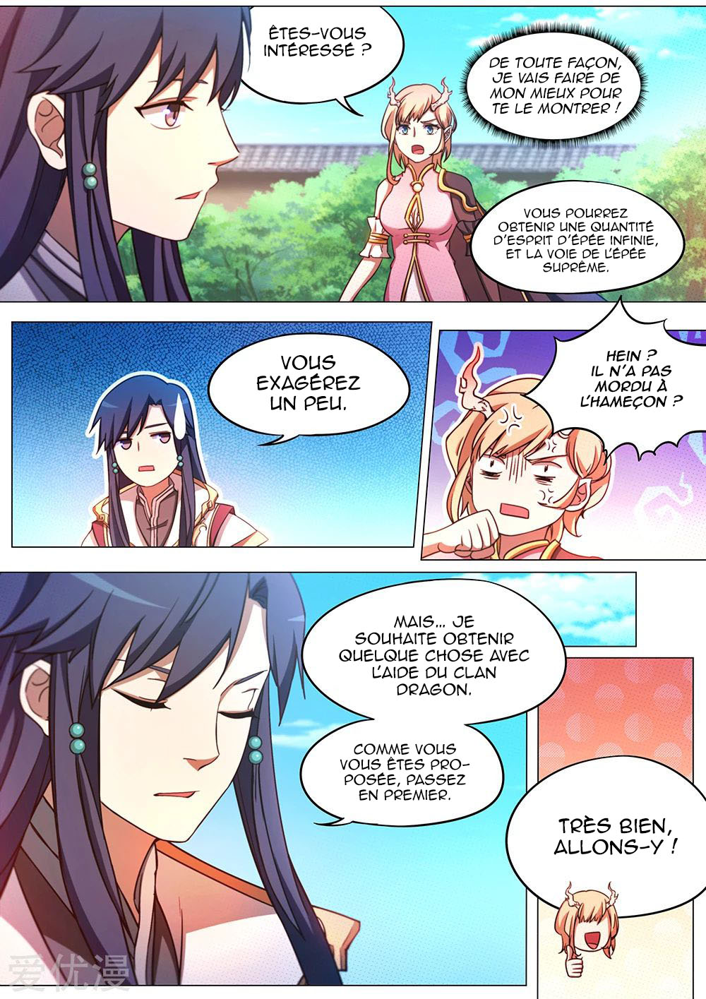 Read Everlasting God of Sword FR Manga Online
