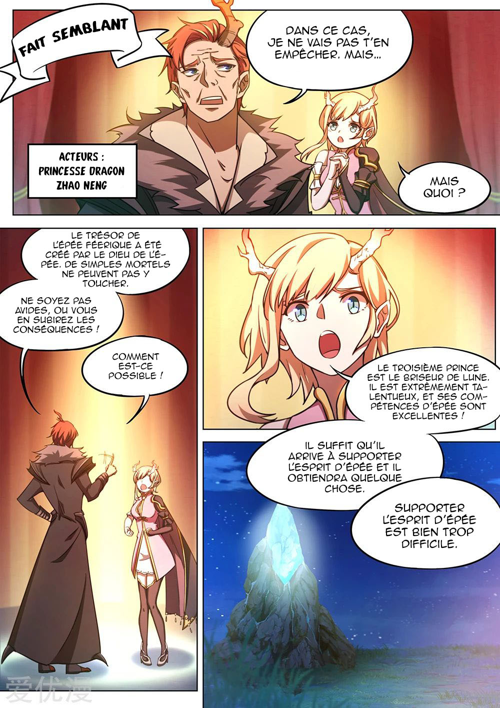 Read Everlasting God of Sword FR Manga Online