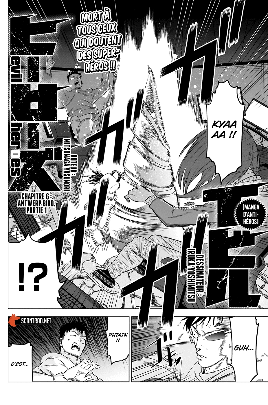 Read Evil Heroes FR Manga Online