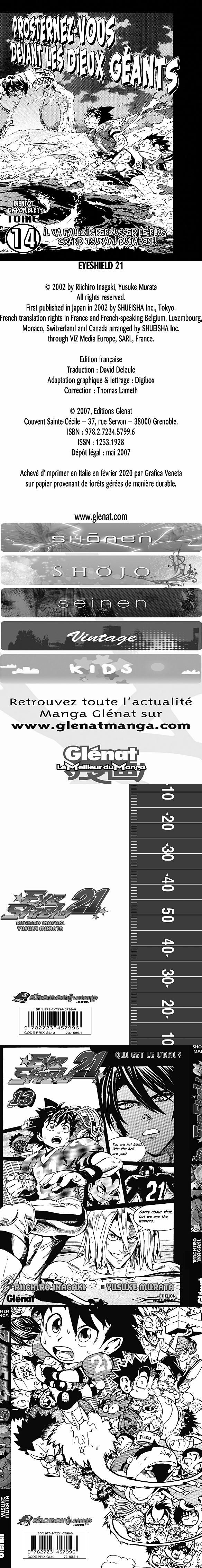 Read Eyeshield 21 FR Manga Online