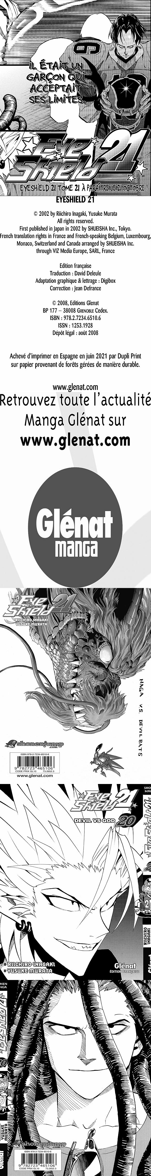 Read Eyeshield 21 FR Manga Online