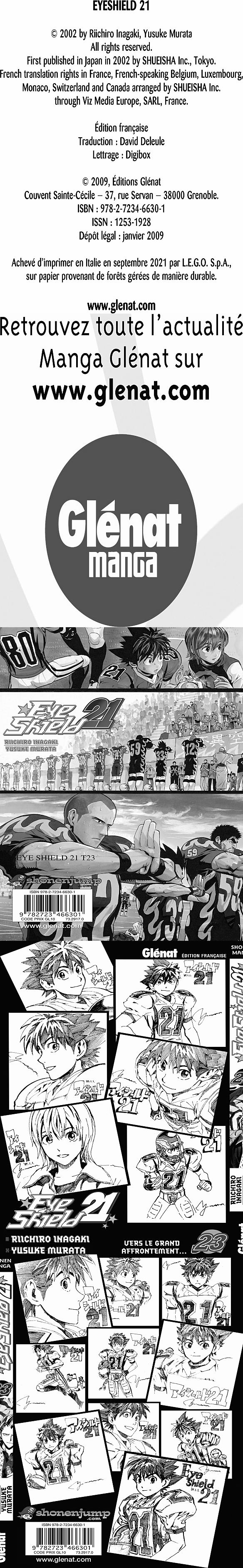 Read Eyeshield 21 FR Manga Online