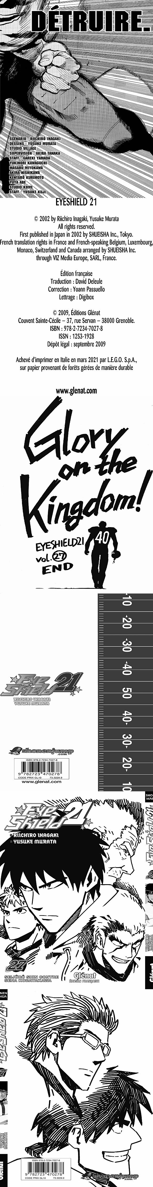 Read Eyeshield 21 FR Manga Online