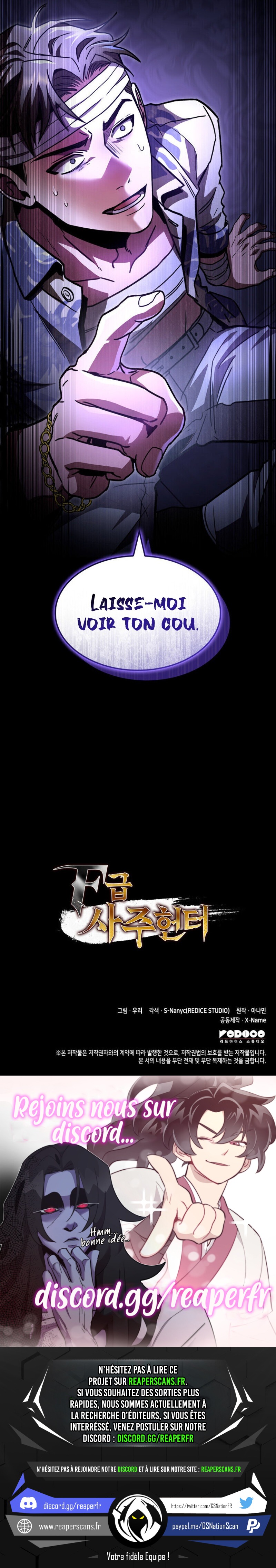 Read F Class Destiny Hunter FR Manga Online
