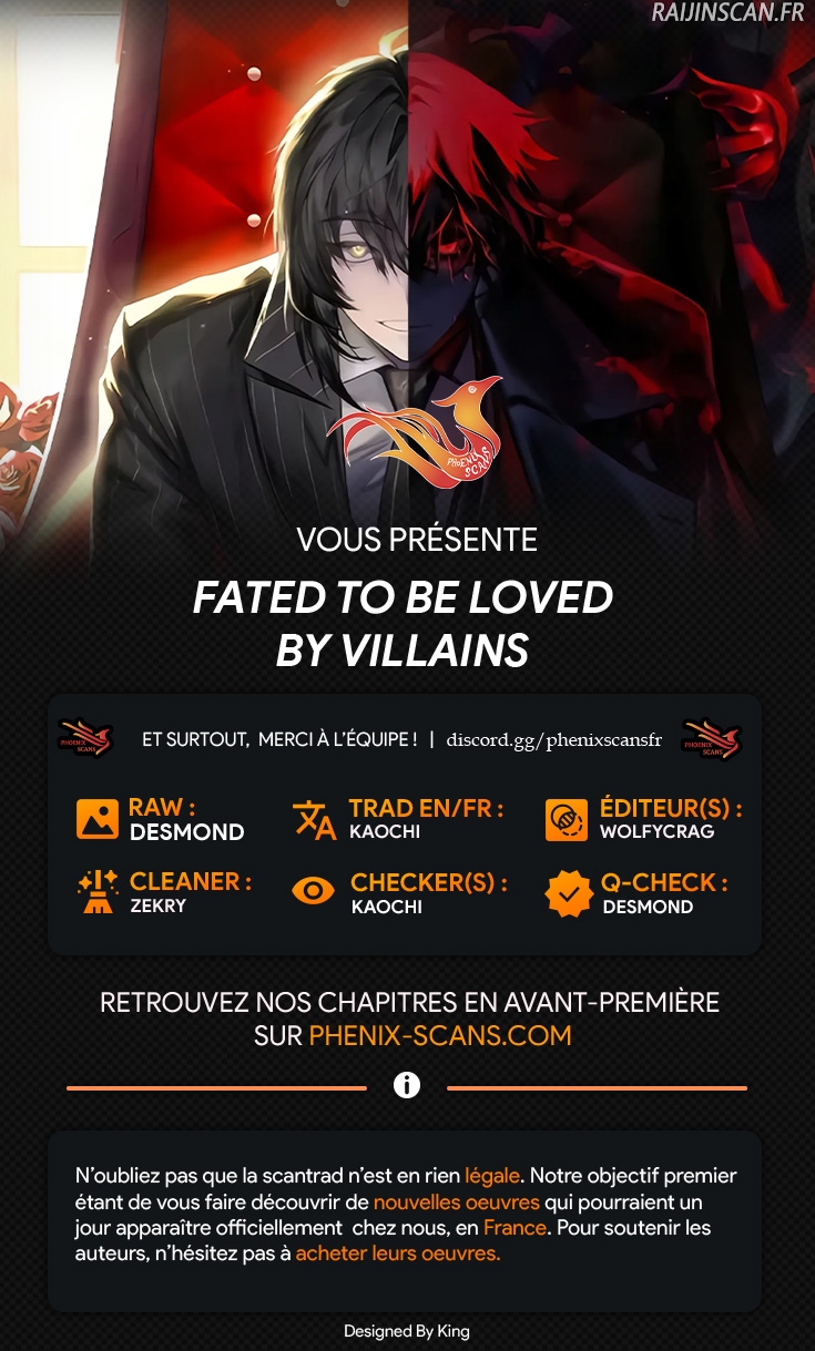 Read Fated to Be Loved by Villains FR Manga Online