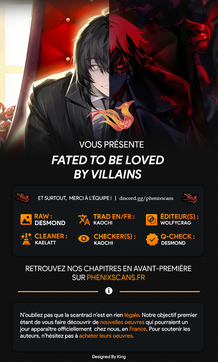 Read Fated to Be Loved by Villains FR Manga Online