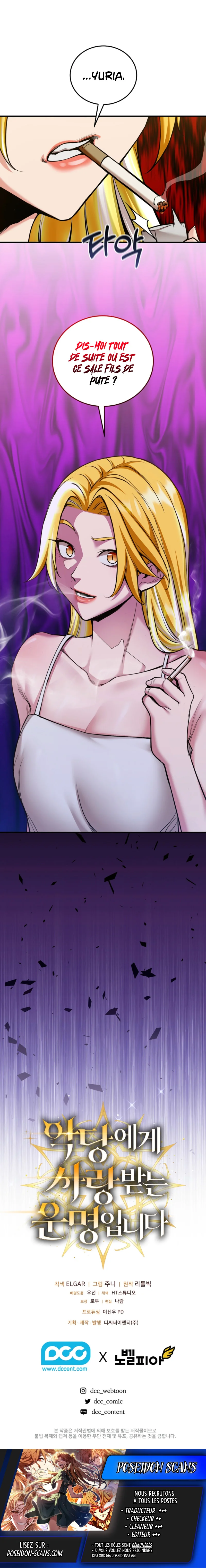 Read Fated to Be Loved by Villains FR Manga Online