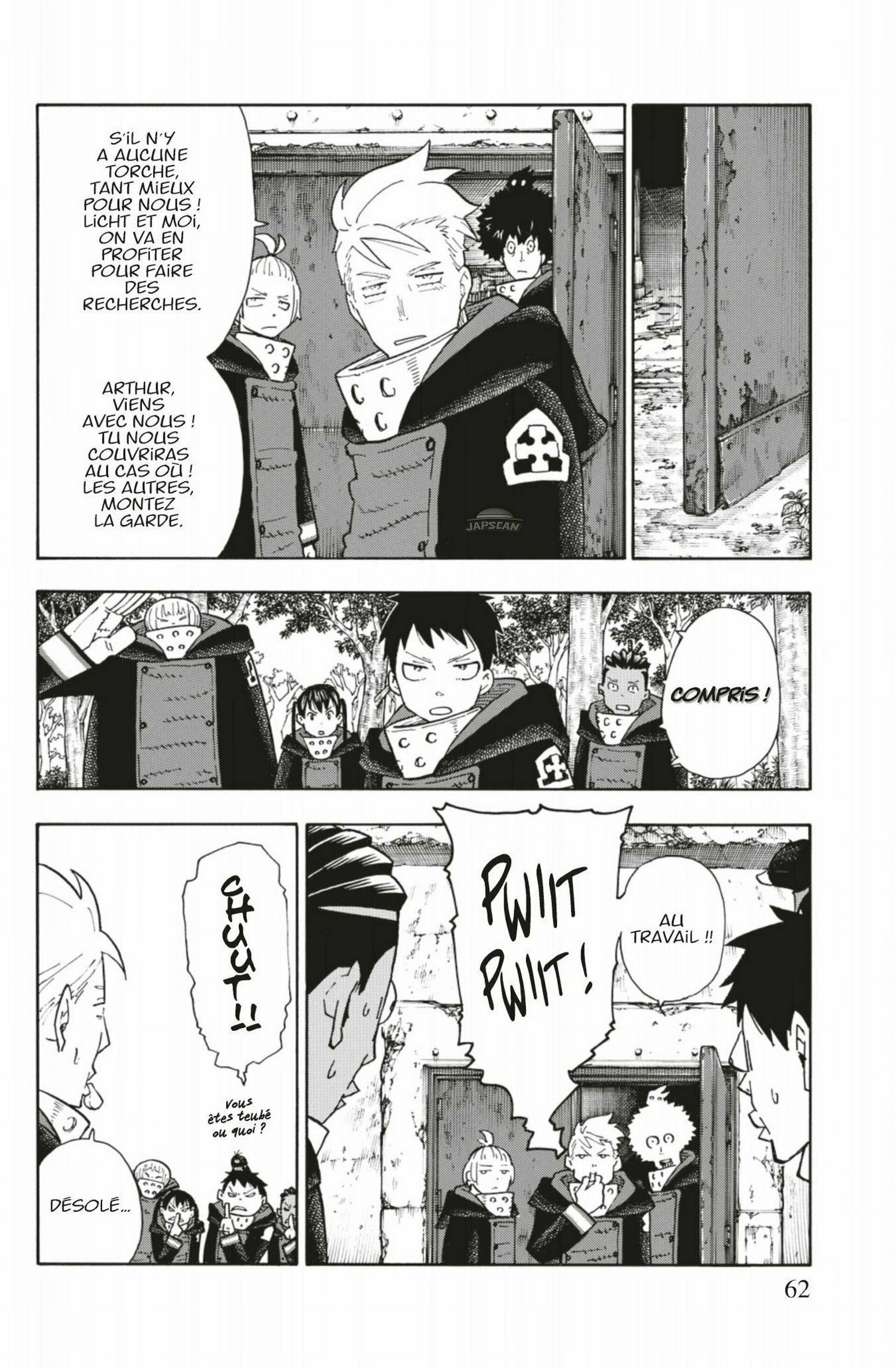 Read Fire Force FR Manga Online