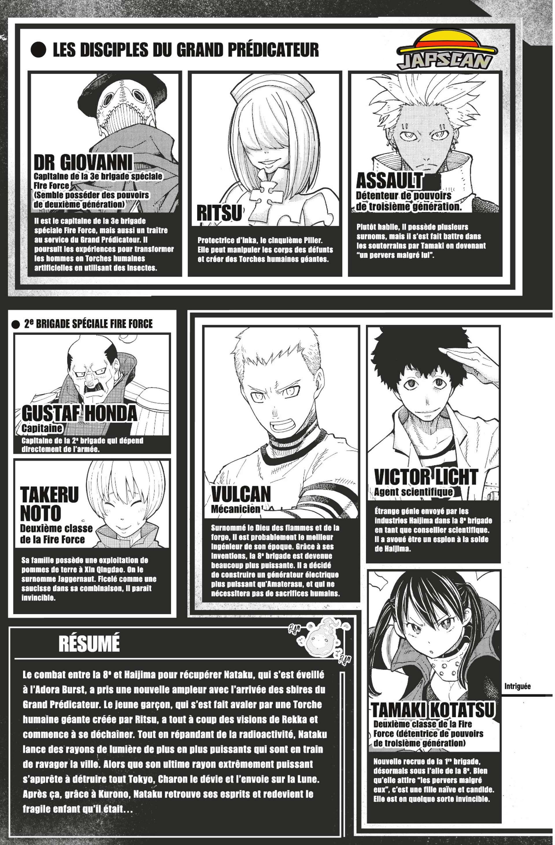 Read Fire Force FR Manga Online