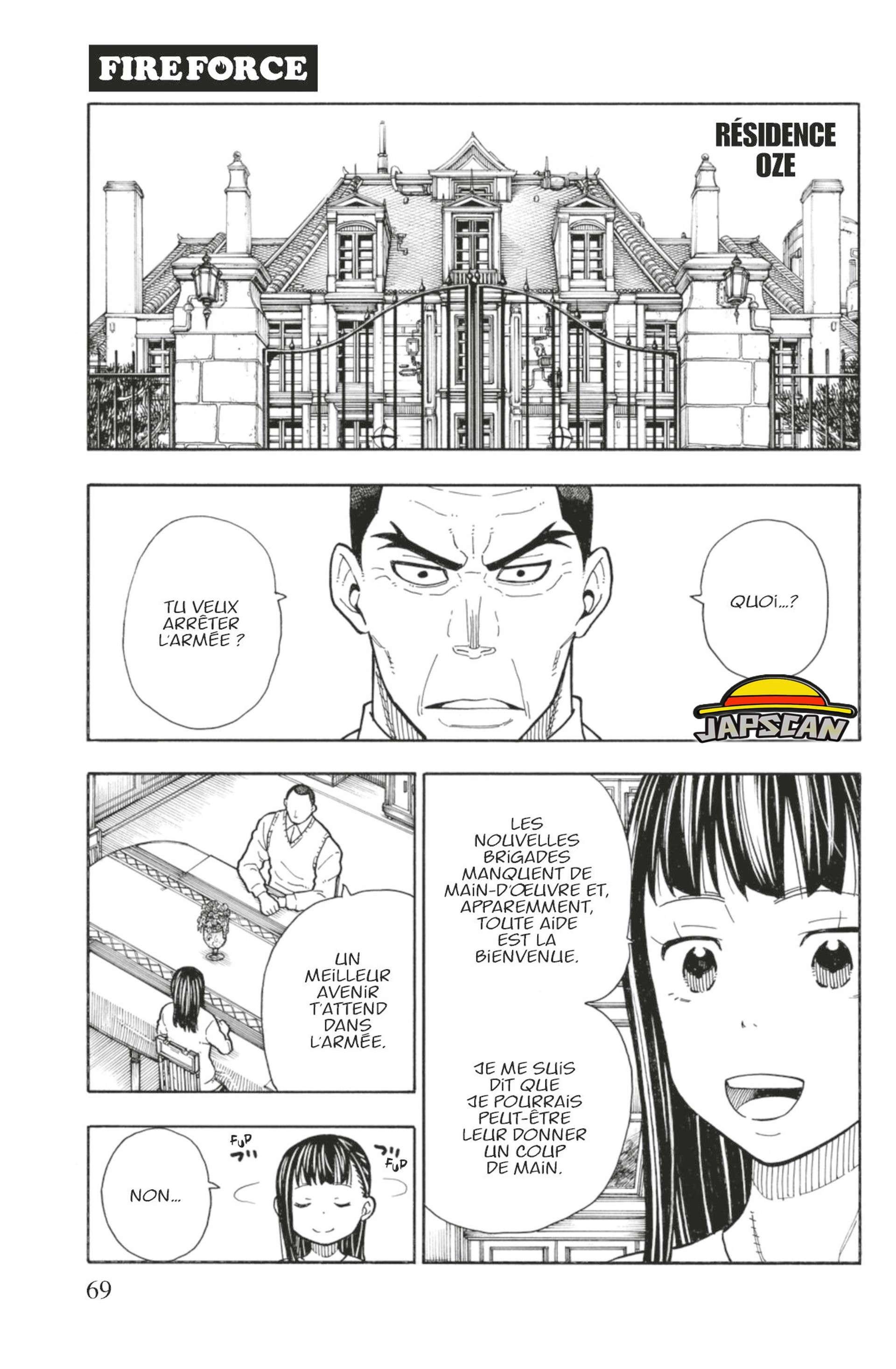 Read Fire Force FR Manga Online