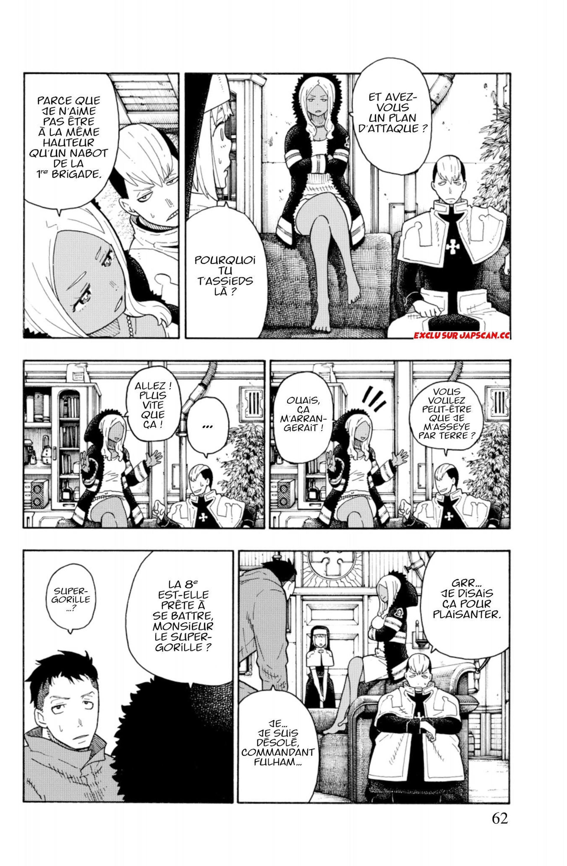 Read Fire Force FR Manga Online