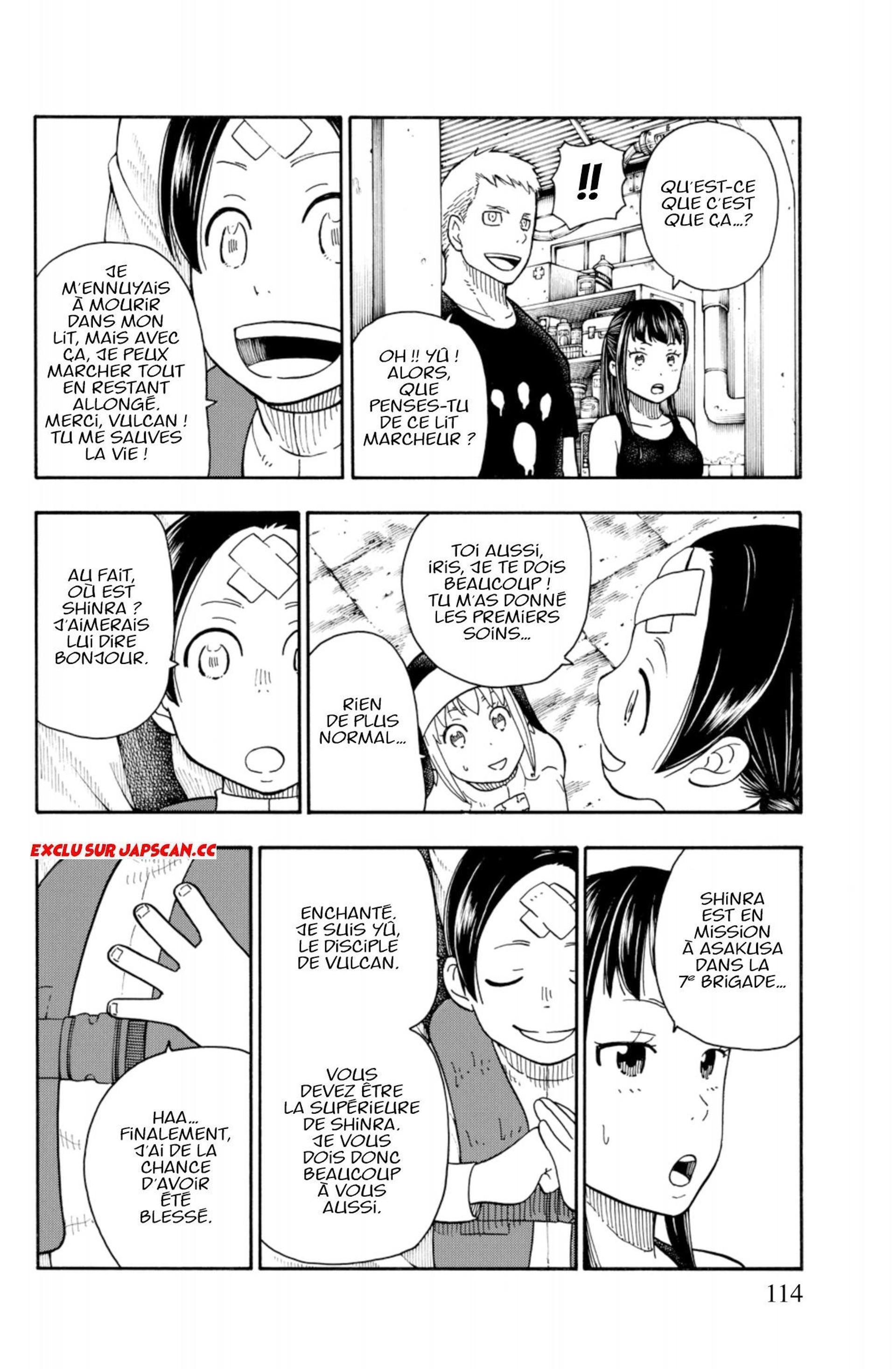 Read Fire Force FR Manga Online