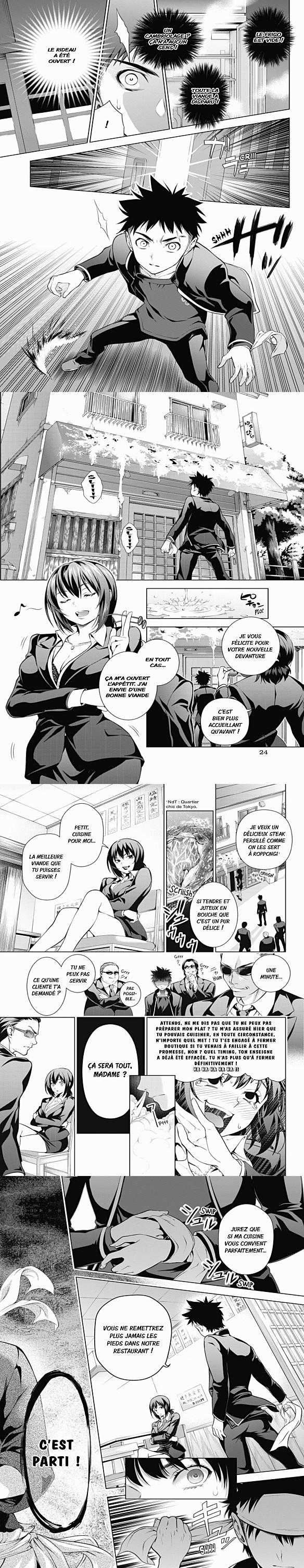 Read Food Wars FR Manga Online